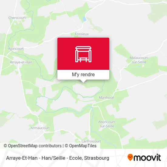 Arraye-Et-Han - Han / Seille - Ecole plan