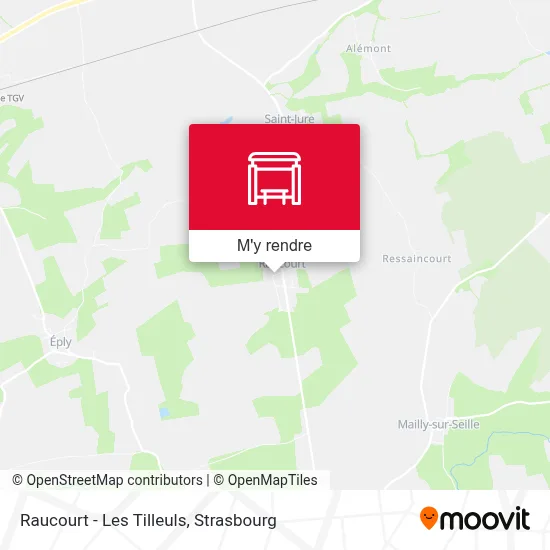 Raucourt - Les Tilleuls plan