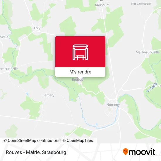 Rouves - Mairie plan