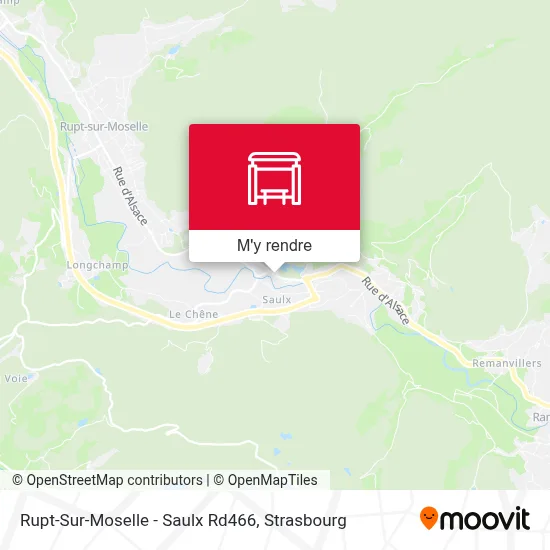 Rupt-Sur-Moselle - Saulx Rd466 plan
