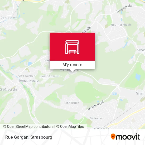 Rue Gargan plan