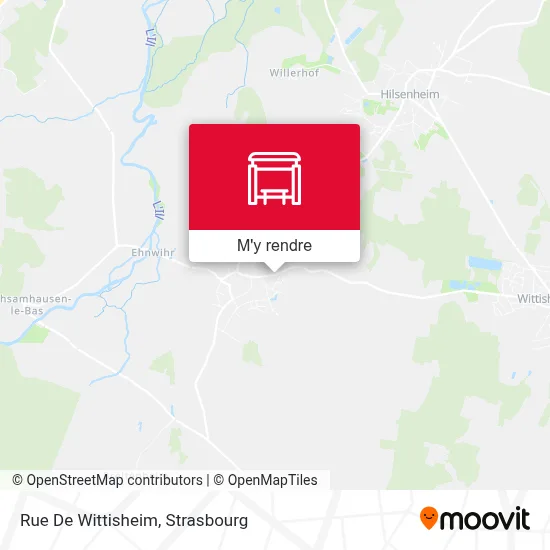 Rue De Wittisheim plan