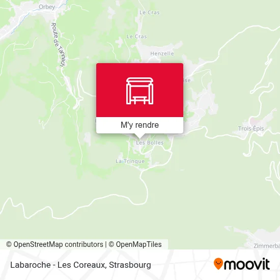 Labaroche - Les Coreaux plan