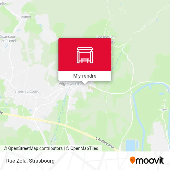 Rue Zola plan