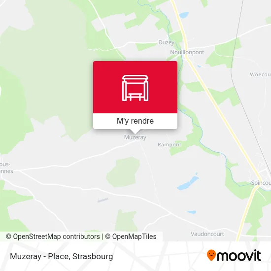 Muzeray - Place plan