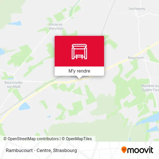 Rambucourt - Centre plan