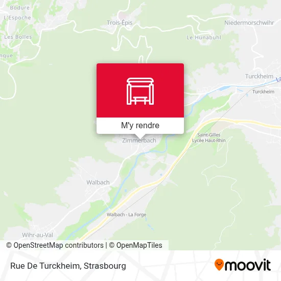 Rue De Turckheim plan