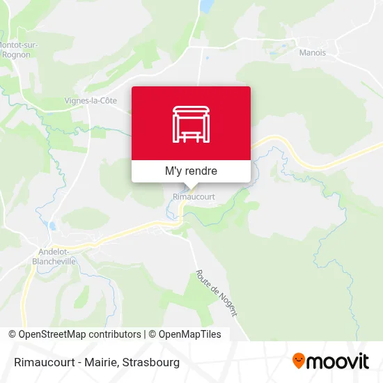 Rimaucourt - Mairie plan