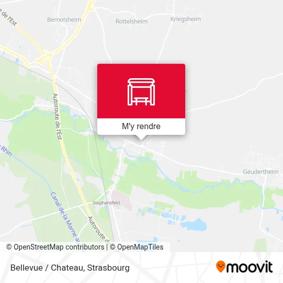 Bellevue / Chateau plan