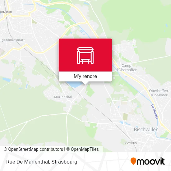 Rue De Marienthal plan