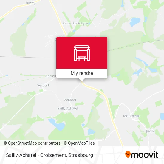 Sailly-Achatel - Croisement plan