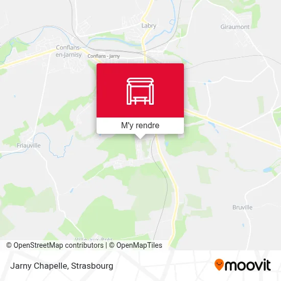 Jarny Chapelle plan