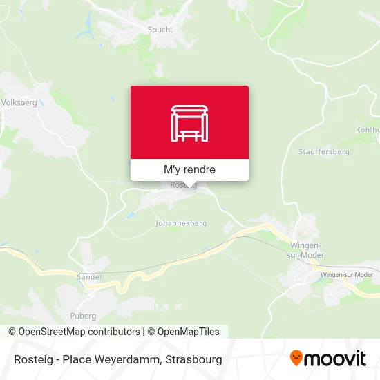 Rosteig - Place Weyerdamm plan