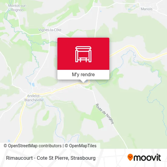 Rimaucourt - Cote St Pierre plan