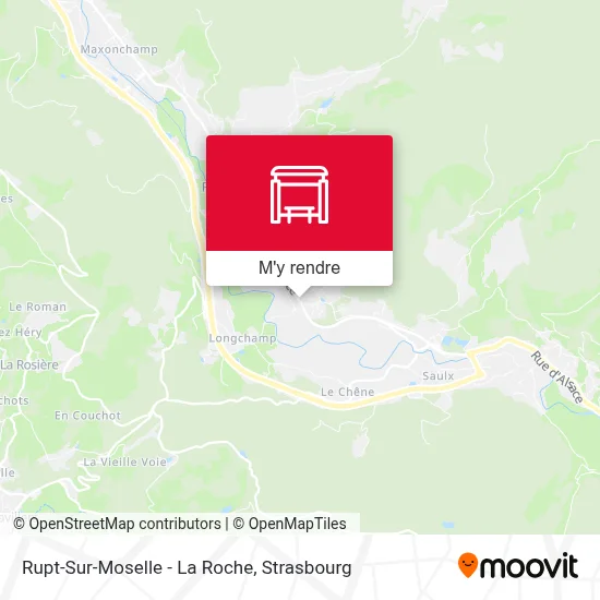 Rupt-Sur-Moselle - La Roche plan