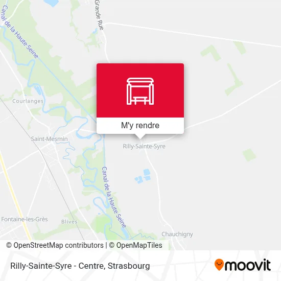 Rilly-Sainte-Syre - Centre plan