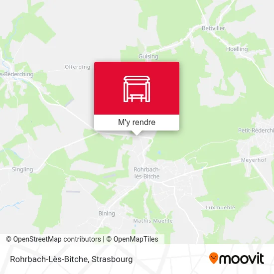 Rohrbach-Lès-Bitche plan