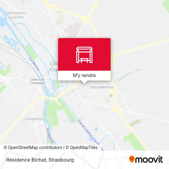 Résidence Bichat plan
