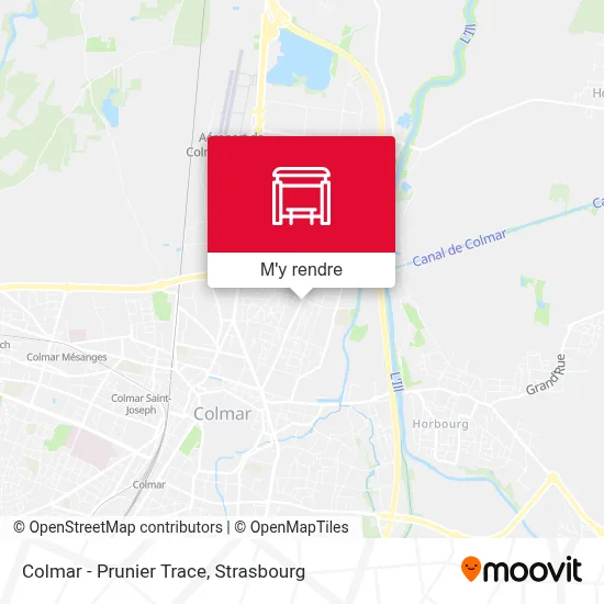 Colmar - Prunier Trace plan