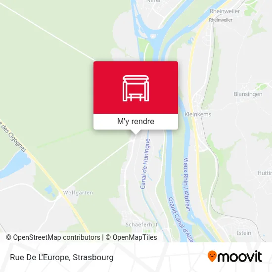 Rue De L'Europe plan