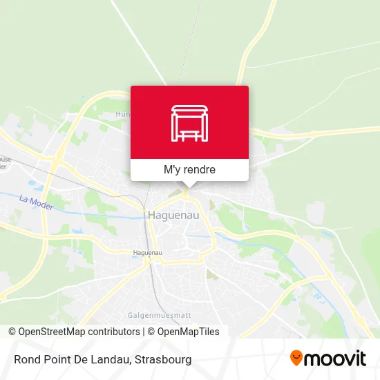 Rond Point De Landau plan