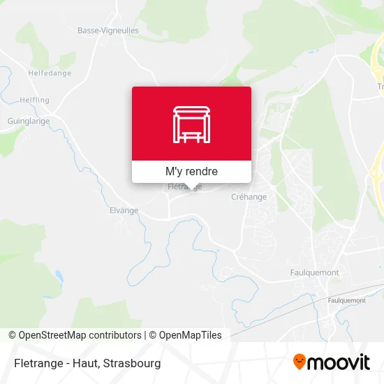 Fletrange - Haut plan