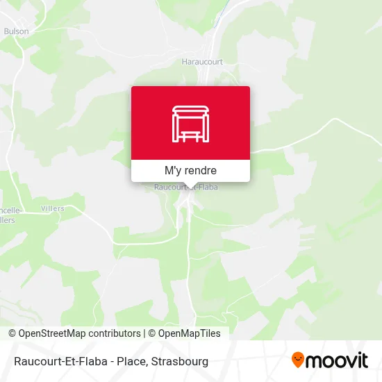 Raucourt-Et-Flaba - Place plan