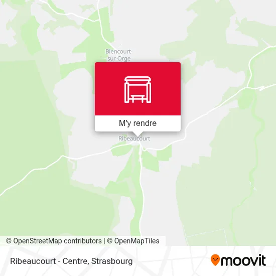 Ribeaucourt - Centre plan