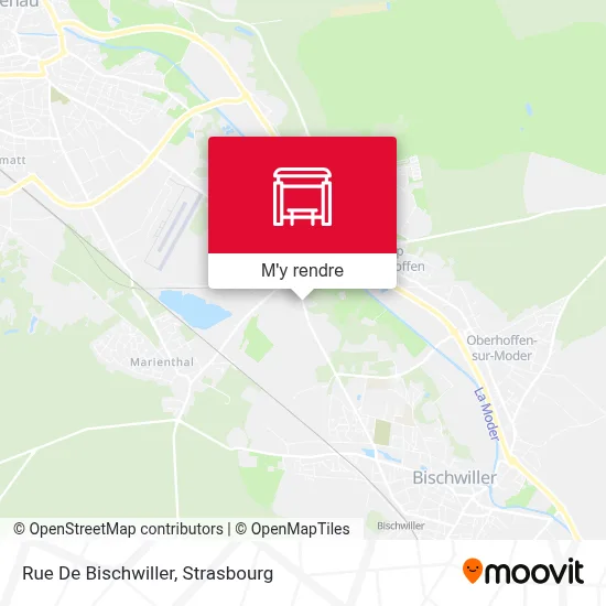 Rue De Bischwiller plan