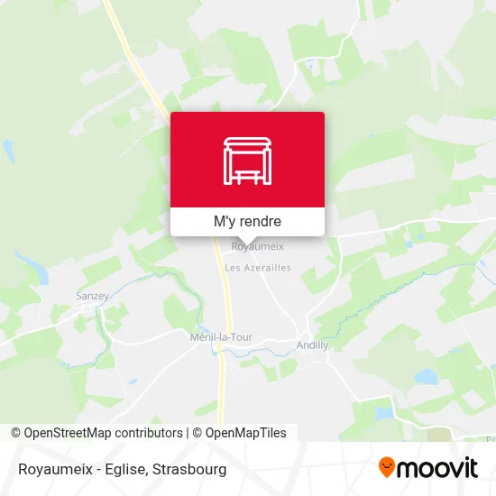 Royaumeix - Eglise plan