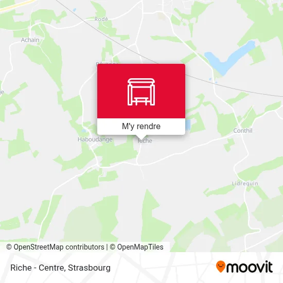 Riche - Centre plan