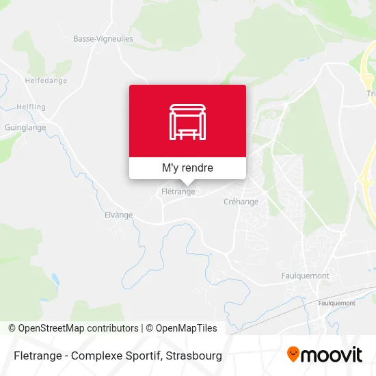 Fletrange - Complexe Sportif plan