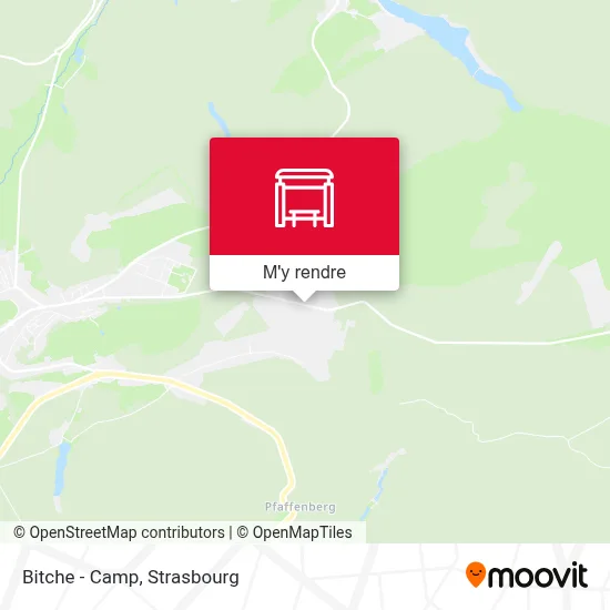 Bitche - Camp plan