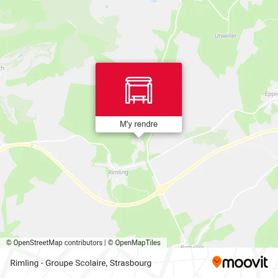 Rimling - Groupe Scolaire plan