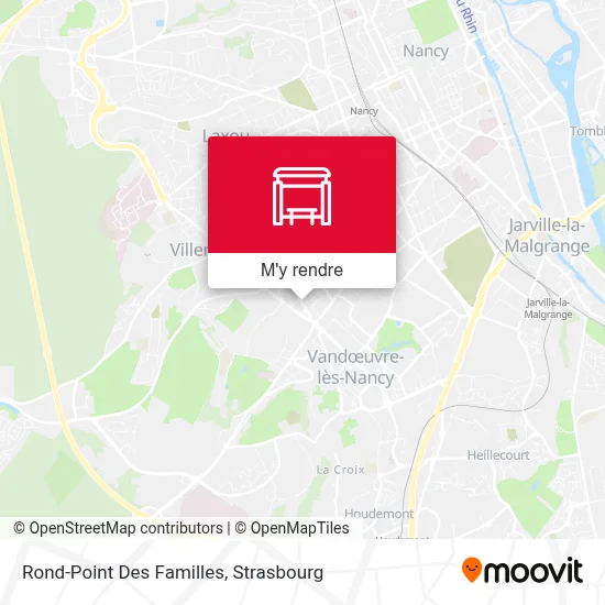 Rond-Point Des Familles plan