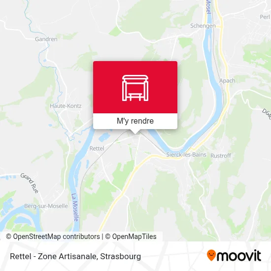 Rettel - Zone Artisanale plan