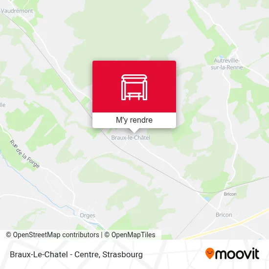 Braux-Le-Chatel - Centre plan