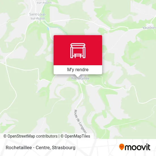 Rochetaillee - Centre plan