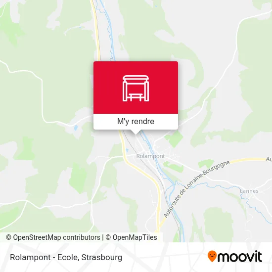 Rolampont - Ecole plan