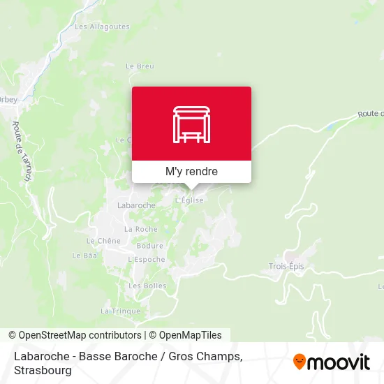 Labaroche - Basse Baroche / Gros Champs plan