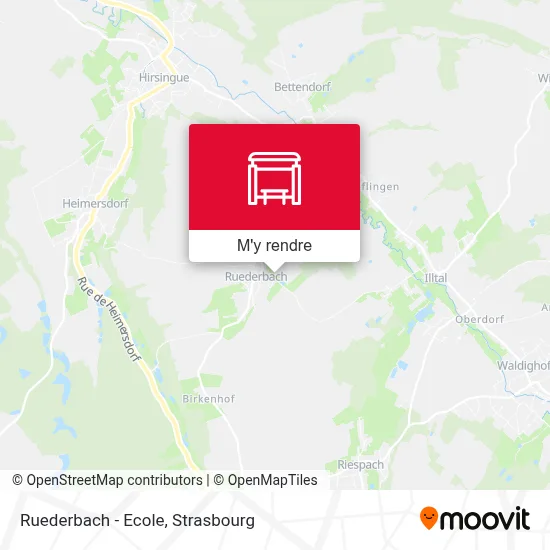 Ruederbach - Ecole plan