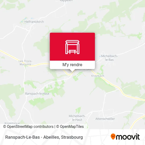 Ranspach-Le-Bas - Abeilles plan