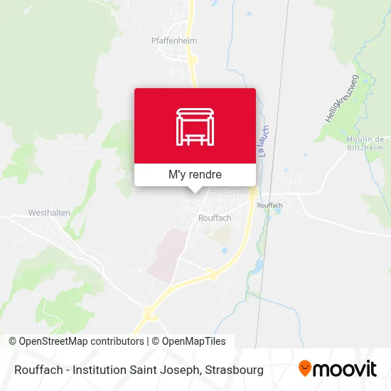 Rouffach - Institution Saint Joseph plan