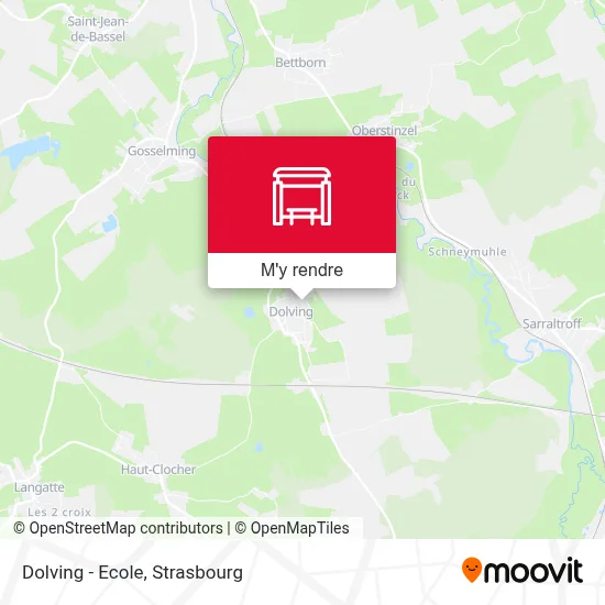 Dolving - Ecole plan