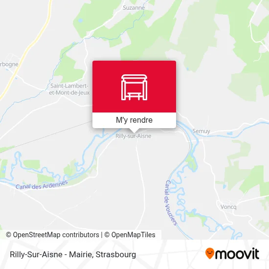 Rilly-Sur-Aisne - Mairie plan