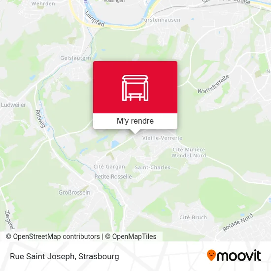 Rue Saint Joseph plan