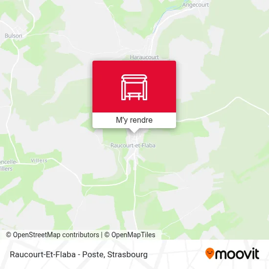 Raucourt-Et-Flaba - Poste plan
