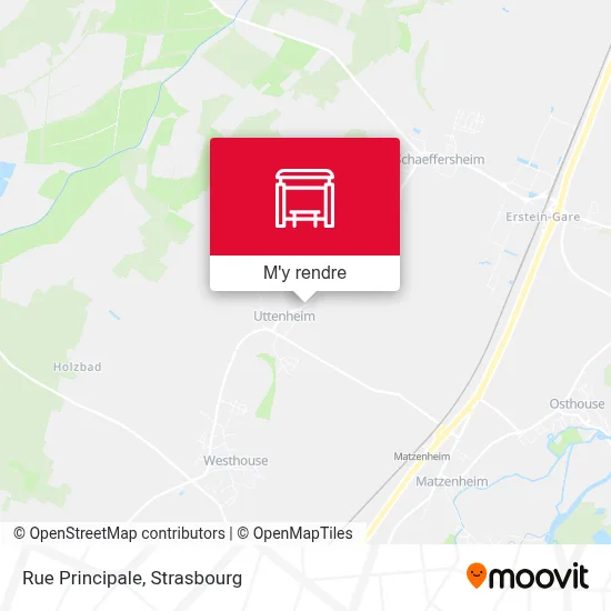 Rue Principale plan