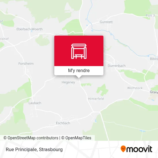 Rue Principale plan