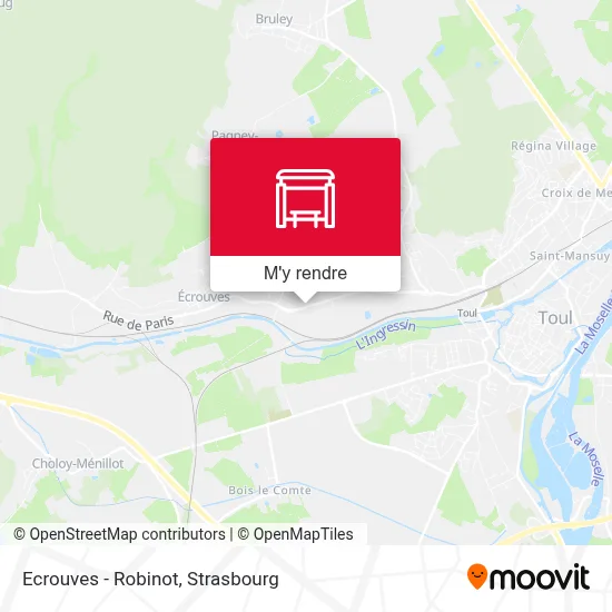 Ecrouves - Robinot plan